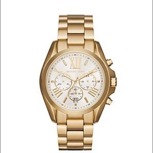 Micheal Kors Women's Gold-Tone Bradshaw Watch